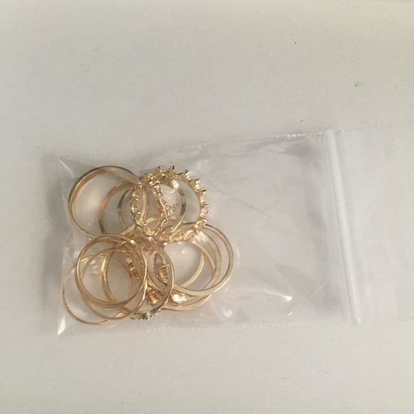 Golden Celestial Princess Midi Ring Set - Picture 8 of 8